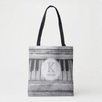 Vintage Distressed Piano Keyboard Bag - Custom