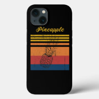 Vintage Distressed Pineapple Retro Summer Vacation