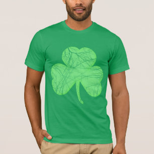 Vintage Distressed Shamrock T-Shirt