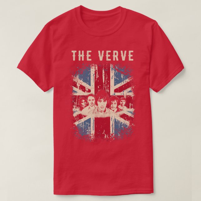 Vintage Distressed The Verve T-Shirt (Design Front)