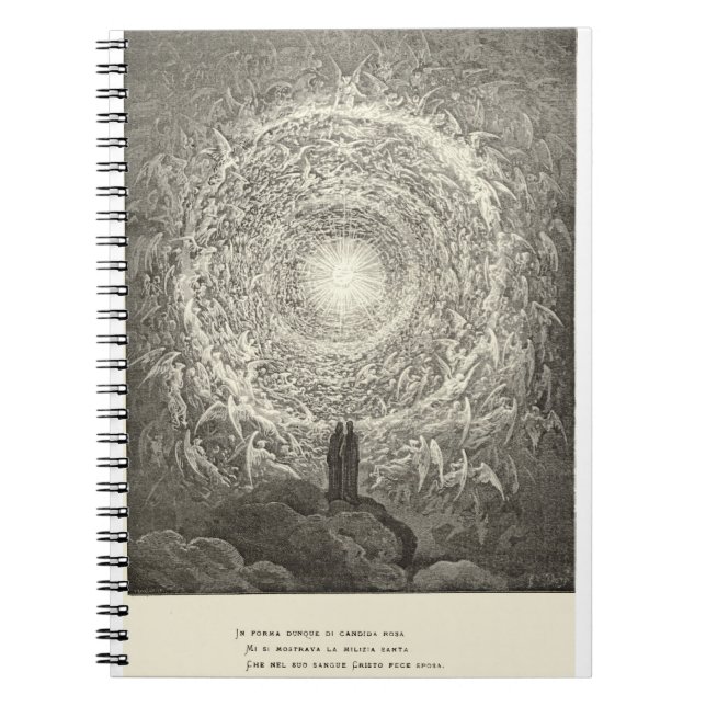 Vintage Divine Comedy Notebook (Front)