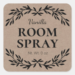 Vintage DIY Air Freshener Labels