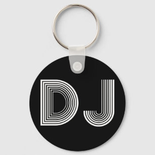 vintage DJ Key Ring