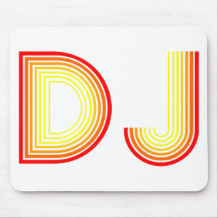 vintage DJ Mouse Mat