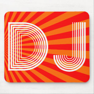 vintage DJ Mouse Mat