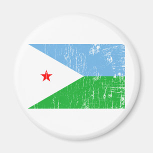 Vintage Djibouti Magnet