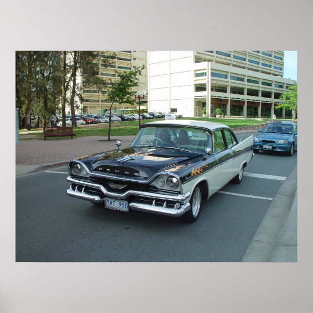 Vintage Dodge Car Poster (Front)