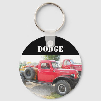 Vintage Dodge Truck Key Ring
