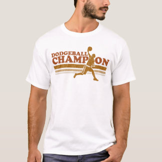 Vintage Dodgeball Champion Ringer T-Shirt