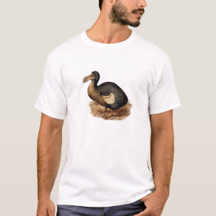 Vintage Dodo Bird Illustration T-Shirt