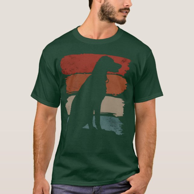 Vintage Dog friends funny T-Shirt (Front)
