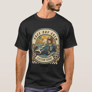 Vintage Dog Indy Race Day Shirt – Retro Racing Tee