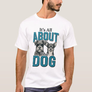 Vintage Dog Lover Quote Vector Design_1 T-Shirt