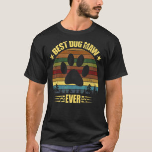 Vintage Dog Maw Dog Maw Mother's Day T-Shirt