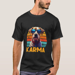 Vintage Dog Music Gifts For Teens Girls Kids Women T-Shirt