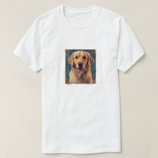 vintage dog T-Shirt (Design Front)