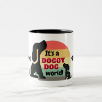 Vintage Doggy Dog World Puppy