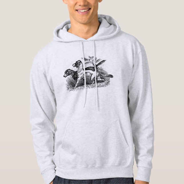 Vintage Dogs Hoodie (Front)