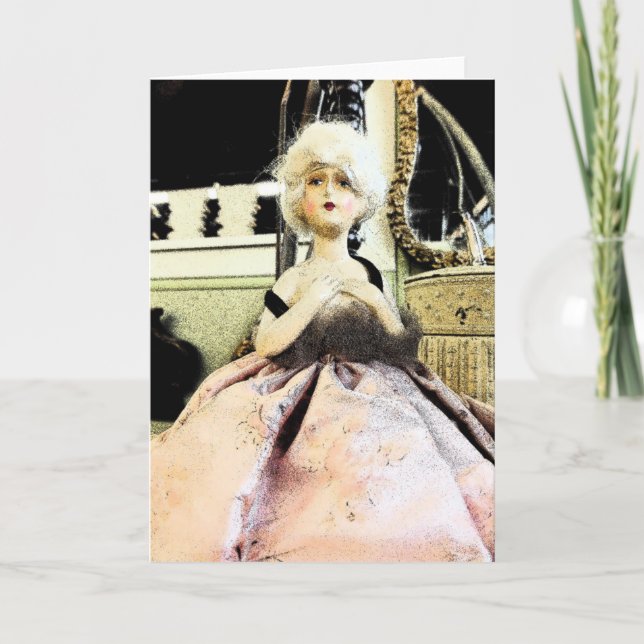 Vintage Doll Card (Front)