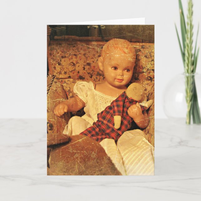 Vintage Doll Card (Front)