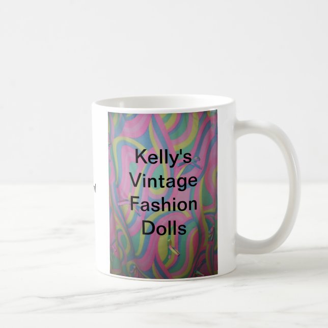 Vintage Doll Mug (Right)