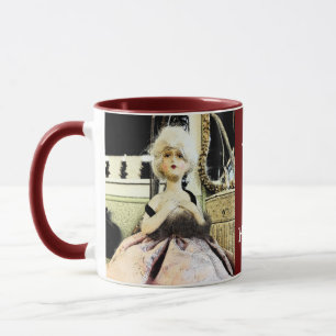 Vintage Doll - With All My Heart Mug