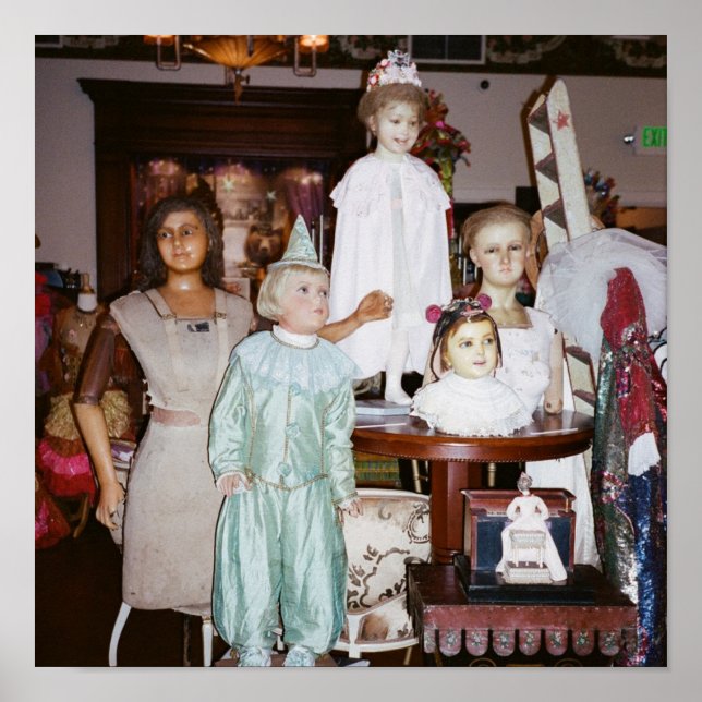 Vintage Dolls Antique Poster (Front)