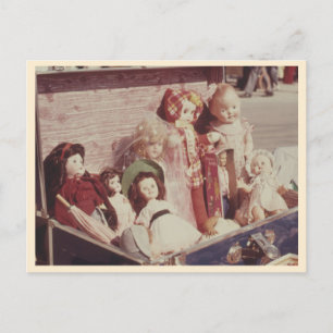 Vintage Dolls collection photo Postcard