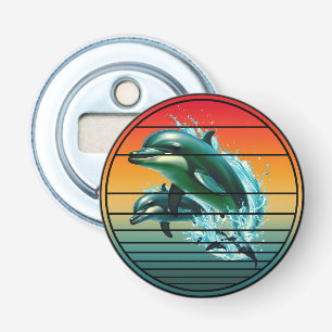 Vintage Dolphin Ocean Sea Creature Dolphins Bottle Opener