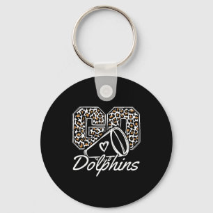 Vintage Dolphins Back To School Srit  Key Ring