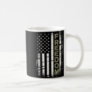 Vintage Dom American Flag Coffee Mug