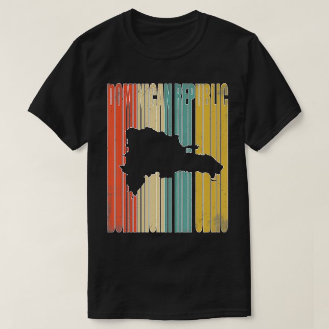 Vintage Dominican Republic  T-Shirt (Design Front)
