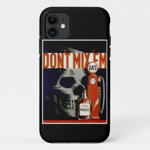 Vintage “Don’t Mix ‘Em” iPhone case