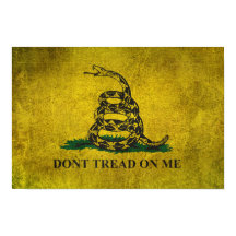Vintage Don’t Tread on Me Gadsden Flag