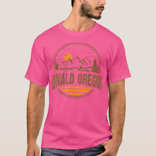 Vintage Donald Oregon Mountain Hiking Souvenir Pri T-Shirt