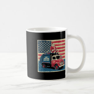 Vintage Donald Trump Xmas Truck Make Christmas Gre Coffee Mug