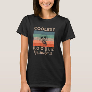 Vintage Doodle Coolest Grandma Gifts for Women Fun T-Shirt