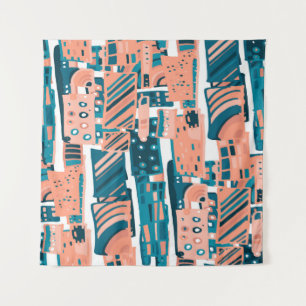 Vintage Doodle Seamless Pattern. Tapestry