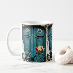 Vintage Door Bicycle Mug