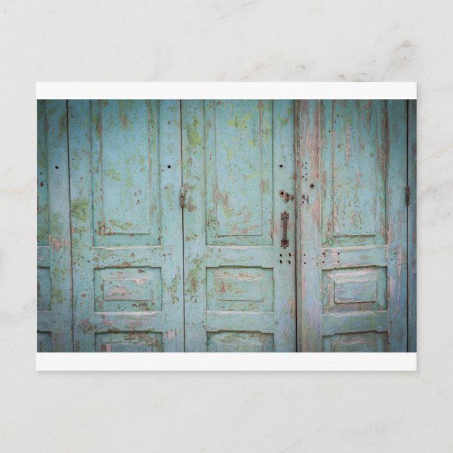 Vintage Door Postcard (Front)