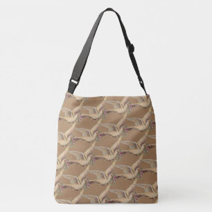Vintage Dove Crossbody Bag