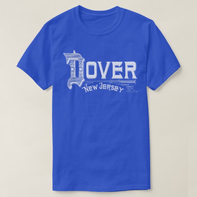 Vintage Dover NJ T-Shirt (Design Front)