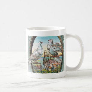 vintage Doves Coffee Mug