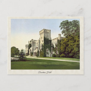 Vintage Downton Hall Shropshire England Postcard