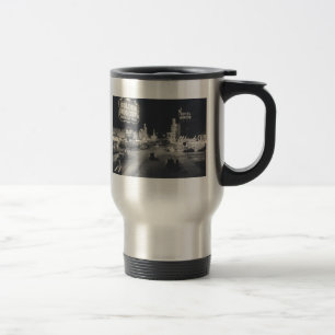 Vintage Downtown Las Vegas Travel Mug