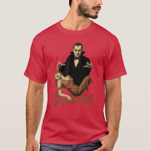 Vintage Dracula Horror Movie Classic Monster Retro T-Shirt