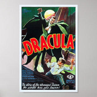 Vintage Dracula Poster