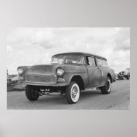 Vintage Drag - Chevy Nomad Gasser - Rolling Stone