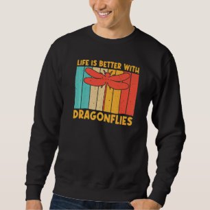 Vintage Dragon Fly For Men Women Dragonfly Insect Sweatshirt