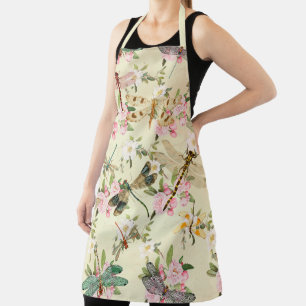 Vintage Dragonflies Series Design 14 Apron